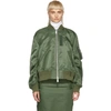 Sacai Bomberjacke Mit Reissverschluss In 501 Khaki