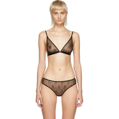 Le Petit Trou Black Francoise Star Bra