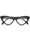 Moschino Eyewear Cat Eye Glasses - Black