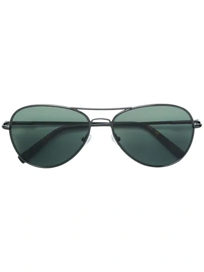 Moscot Jacob Aviator Sunglasses In Black