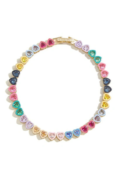 Baublebar Kali Heart Stretch Bracelet In Multi