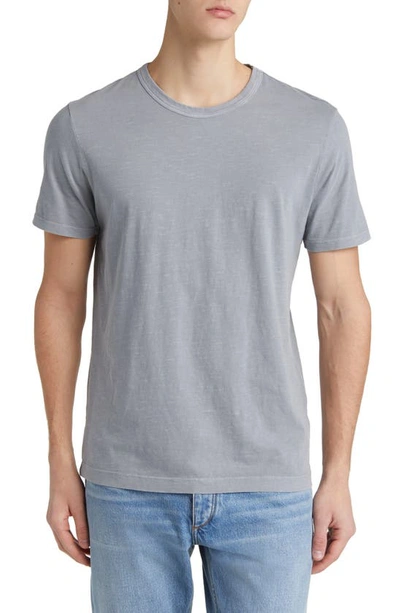 Buck Mason Cotton Slub T-shirt In Sharkskin Venice Wash