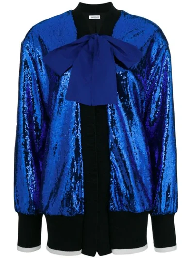 Brognano Sequin Embellished Jacket In Blue