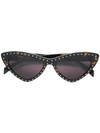 Moschino Eyewear Cat-eye-sonnenbrille In Brown