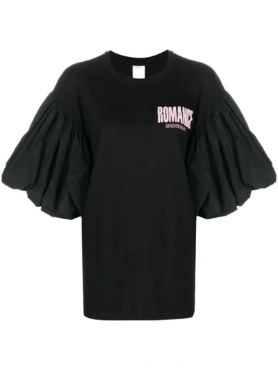 Brognano Balloon Short Sleeves T-shirt - Black