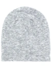 Roberto Collina Knitted Beanie - Grey