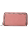 Stella Mccartney Falabella Zip Around Wallet - Pink