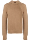 Prada Classic Sweater In Fcammello