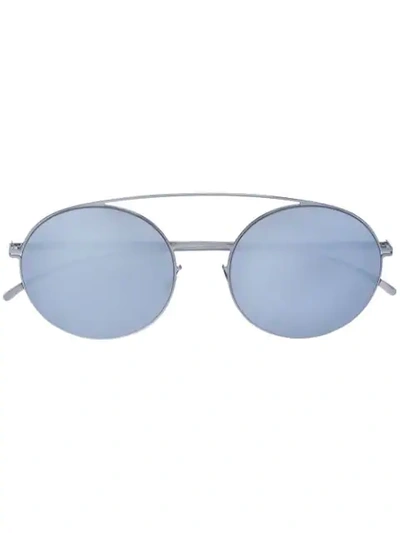 Mykita Double Nose Bridge Sunglasses In Grey