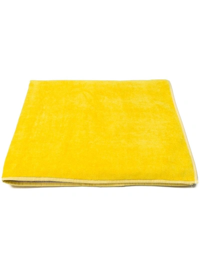 Kenzo Signature Beach Towel - Yellow