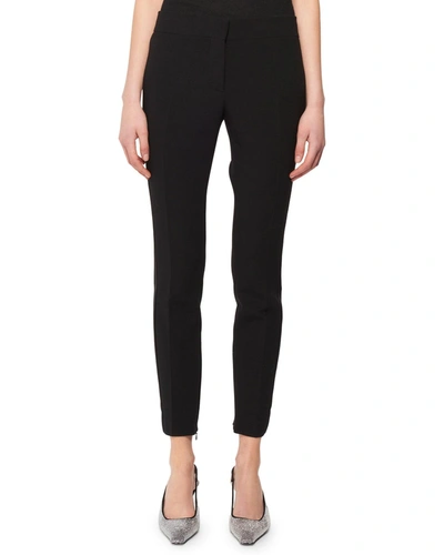 Tom Ford Cropped Tuxedo Pants In Black