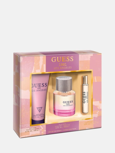 Guess Factory Guess 1981 Los Angeles Women Gift Set In Multi