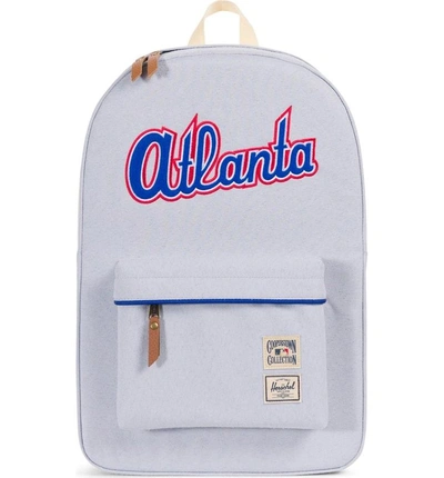 Herschel Supply Co Heritage - Mlb Cooperstown Collection Backpack In Atlanta Braves