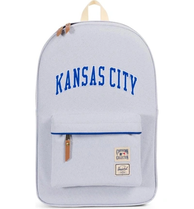Herschel Supply Co Heritage - Mlb Cooperstown Collection Backpack - Grey In Kansas City Royals