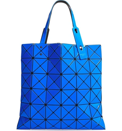 Bao Bao Issey Miyake Lucent Two-tone Tote Bag - Blue In Blue/ Dark Blue
