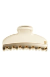 Alexandre De Paris Vendome Hair Clip In Ivory Gold