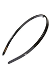 Alexandre De Paris Thin Headband In Black