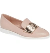 Taryn Rose Blossom Loafer In Blush Leather