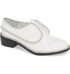 Matisse Alexa Beaded Laceless Derby In White