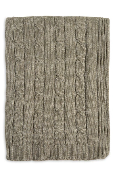 Northpoint Luxury Sweater Knit Throw In Heather