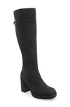 Journee Collection Letice Tru Comfort Foam Knee High Boot In Black