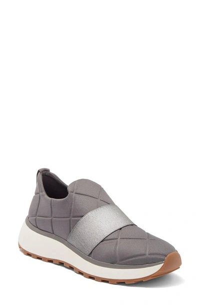 Nordstrom Rack Labani Quilted Sneaker In Grey Charcoal