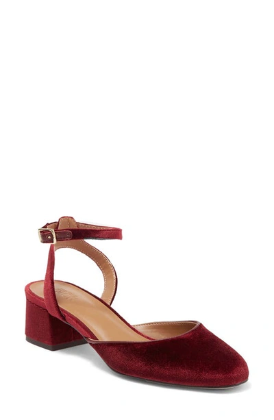 Nordstrom Rack Bernie Pump In Red Cranberry