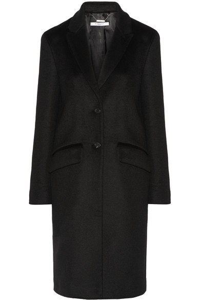 Givenchy Coat In Black Cashmere And Wool-blend | ModeSens