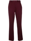 Etro Tailored Straight Fit Trousers In Pink