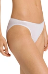 Hanro Seamless High Cut Briefs In White