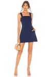 Amanda Uprichard Ace Dress In Navy