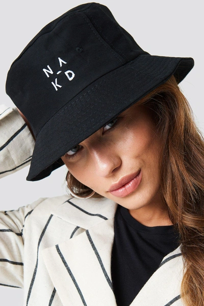 Na-kd Logo Bucket Hat Black