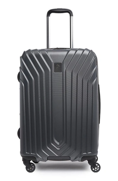 Original Penguin Blake 25-inch Hardside Spinner Luggage In Charcoal
