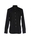 Belstaff Solid Color Shirt In Black