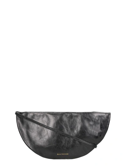 L'autre Chose Alias Black Calf Leather Bag