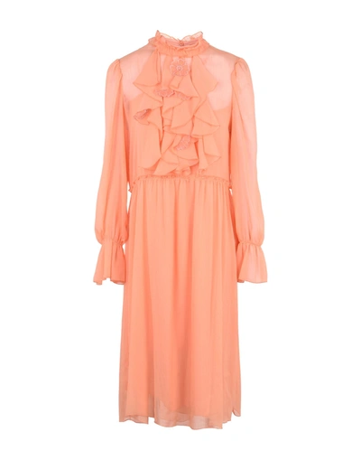 See By Chloé Knee-length Dresses In Salmon Pink