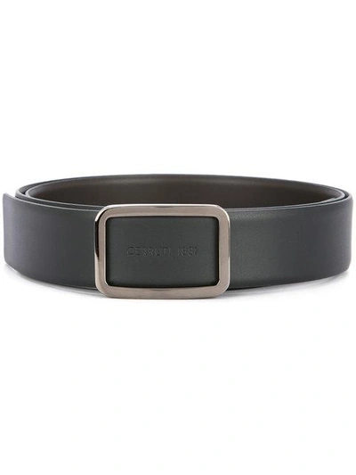 Cerruti 1881 Snap Fastening Belt In Brown