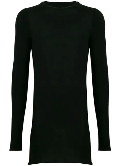 Masnada Low Rolled Neck Sweater - Black