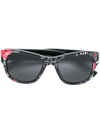 Dolce & Gabbana Oversized Square Sunglasses In Black