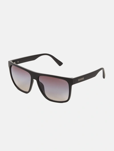 Guess Factory Oversized Square Sunglasses In Black
