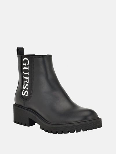 Guess Factory Skylena Chelsea Boots In Black ModeSens