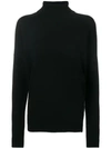 Incentive! Cashmere Cashmere Turtleneck Sweater - Black