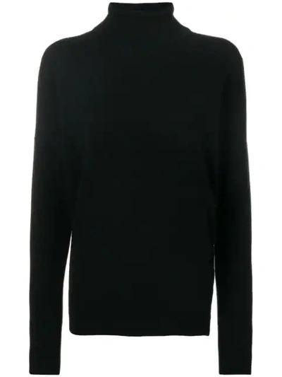 Incentive! Cashmere Cashmere Turtleneck Sweater - Black