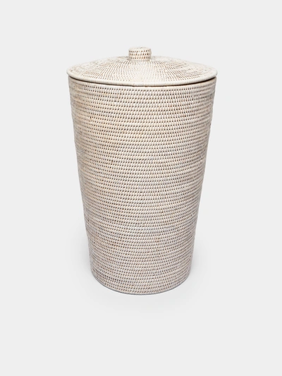 Decor Walther Handwoven Rattan Laundry Basket In Neutral