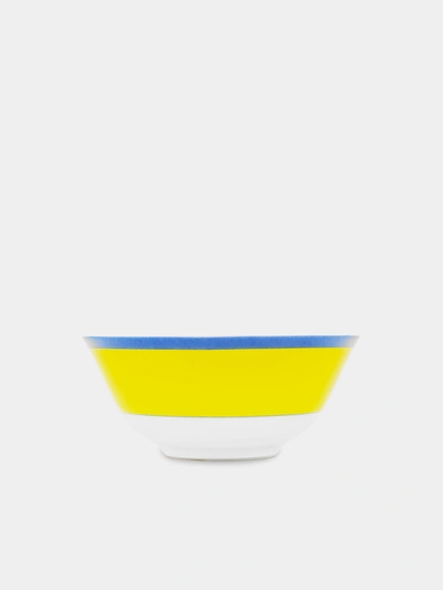 Robert Haviland & C Parlon Monet Porcelain Cereal Bowl In Yellow