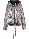 Khrisjoy Jacke Mit Kapuze In Metallic