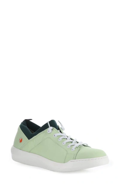 Softinos By Fly London Bonn Trainer In 017 Light Green/ Petrol