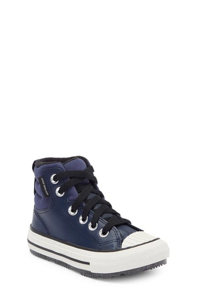 Converse Kids' Chuck Taylor® All Star® Berkshire High Top Sneaker In Obsidian/ Uncharted Waters