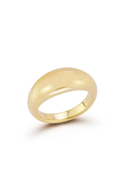 Ef Collection Jumbo Dome Ring In 14k Yellow Gold