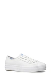 Keds Triple Kick Platform Sneaker In White